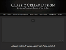 Tablet Screenshot of classiccellar.com